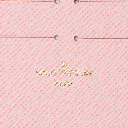 Louis Vuitton Calfskin Felicie Card Holder Insert Rose Ballerine 6 of 6