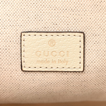 Gucci X PIKARAR GG Supreme Monogram Textured Dollar Calfskin Animal Print Retro Interlocking G Multi-Function Bag Beige Ebony Multicolor Mystic White 7 of 11