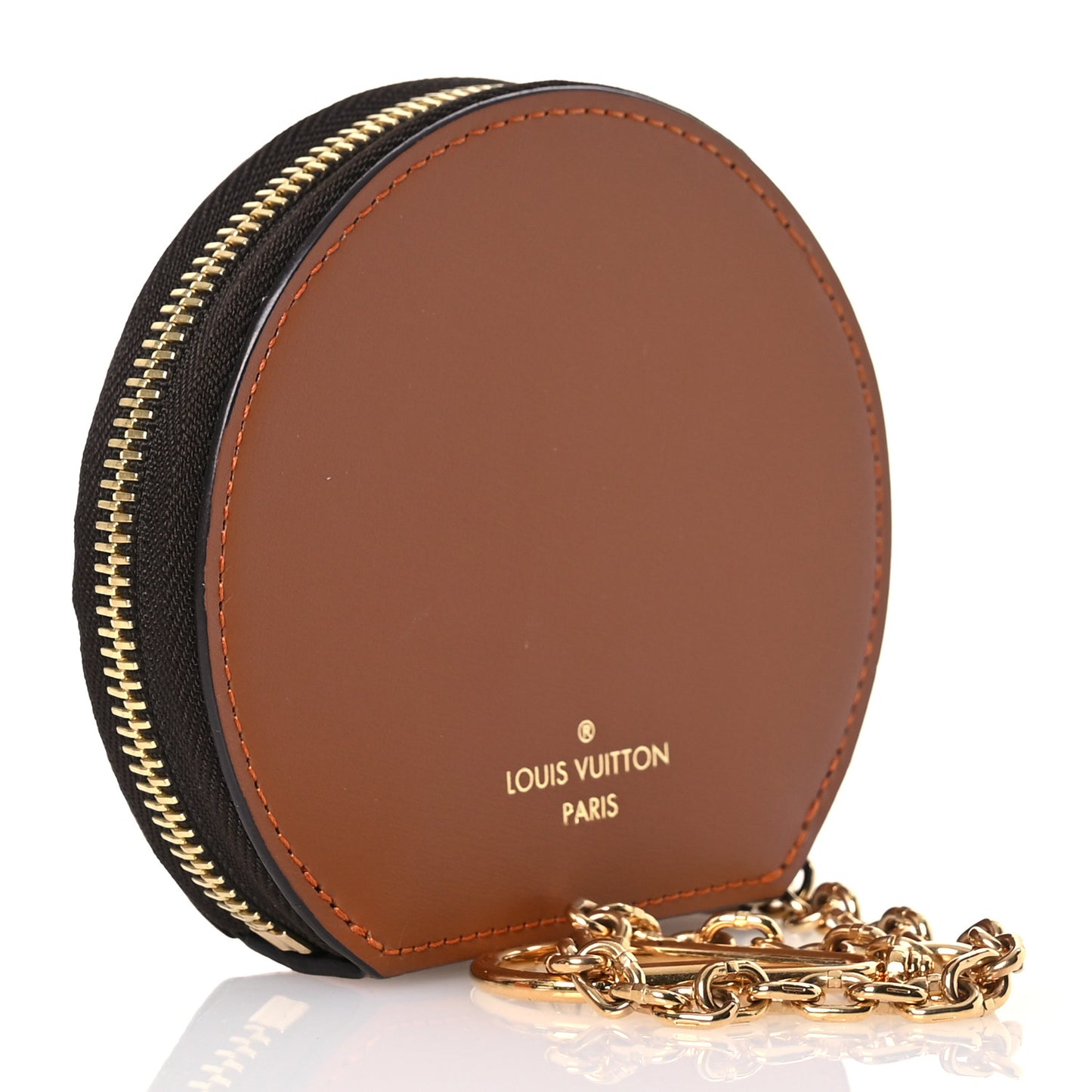 Calfskin Catogram Micro Boite Chapeau Marron