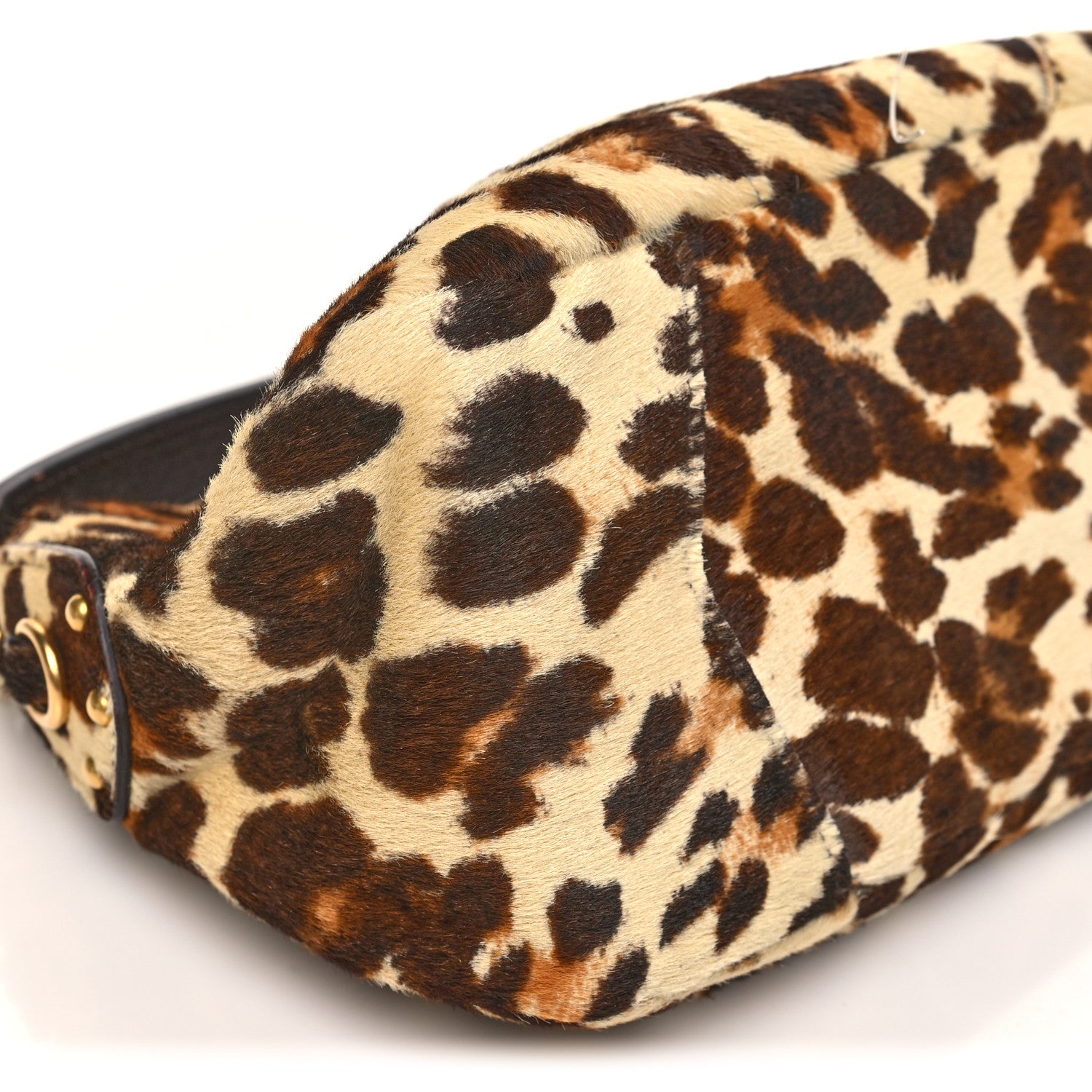 Prada Calf Hair Leopard Print Bag Avorio 8 of 9