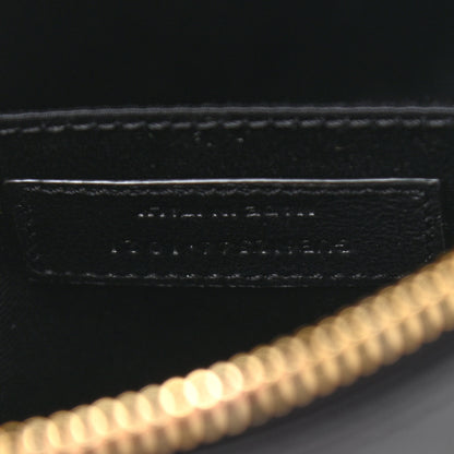 Saint Laurent Calfskin Matelasse Monogram Lou Camera Bag Black 8 of 11
