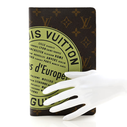 Louis Vuitton LOUIS VUITTON Monogram Villes D'Europe Notebook Cover Green 2 of 6