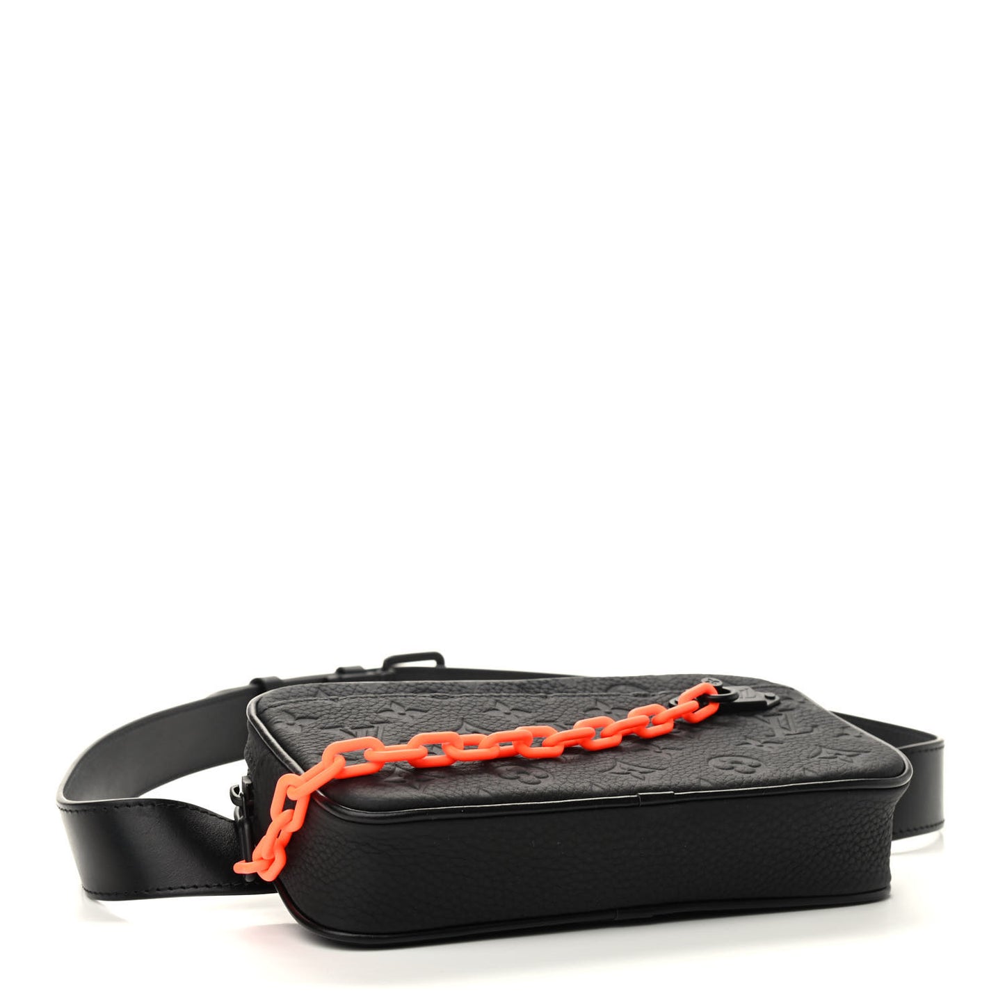 Taurillon Monogram Uniformes Solar Ray Soft Pochette Volga Belt Bag Black