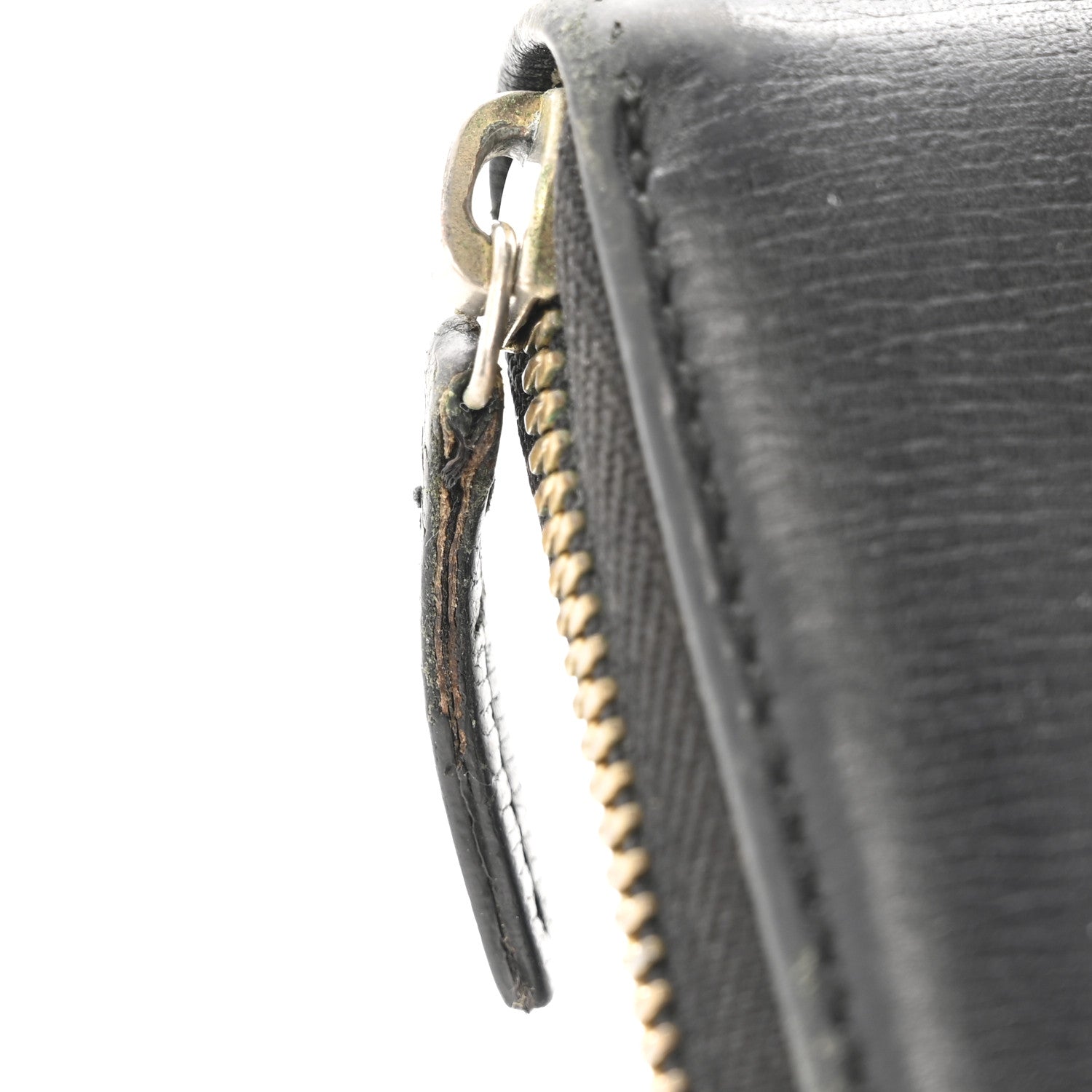Gucci Calfskin GG Zip Around Wallet Black 12 of 14