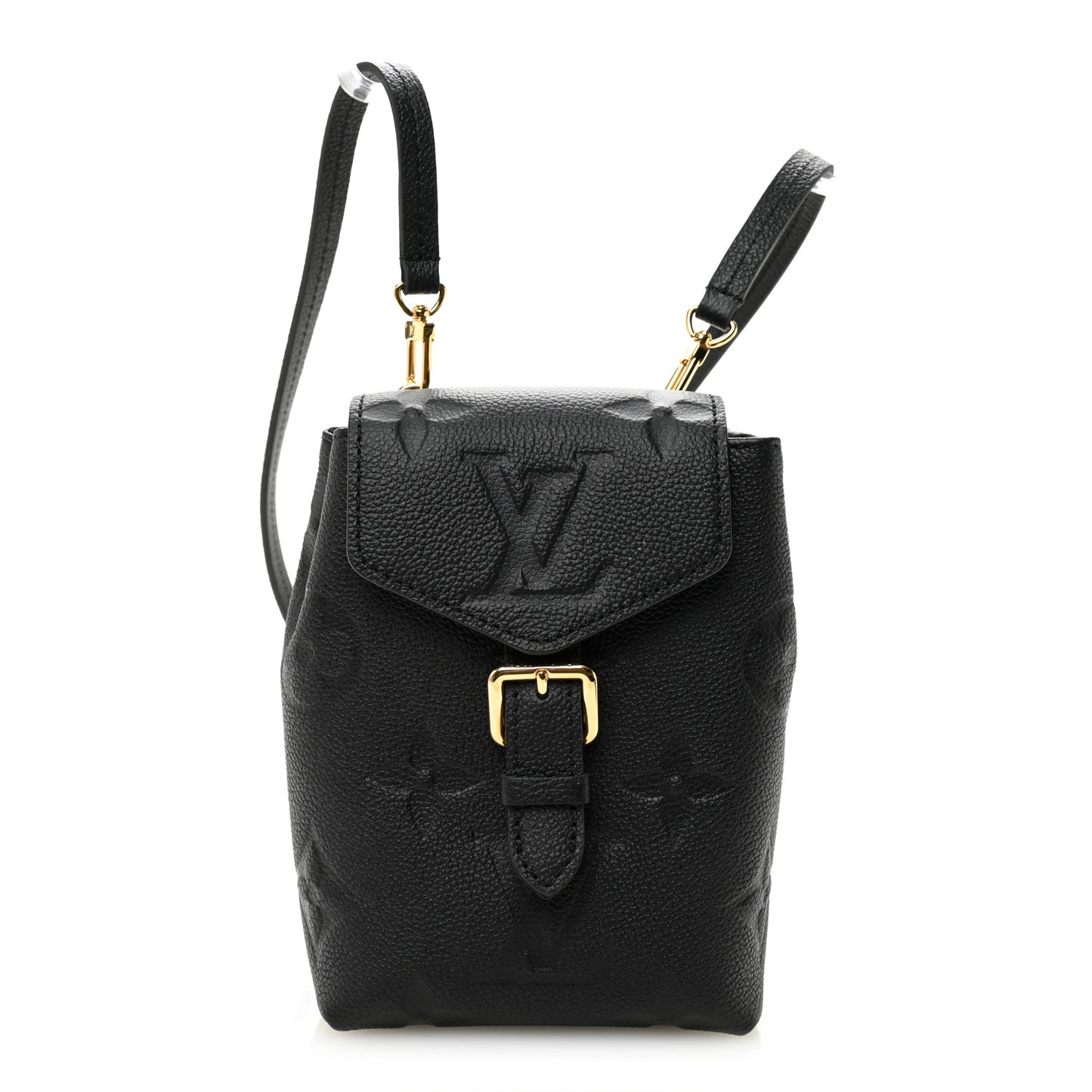 Empreinte Monogram Giant Tiny Backpack Black