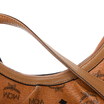 MCM Visetos Hobo Cognac 12 of 15