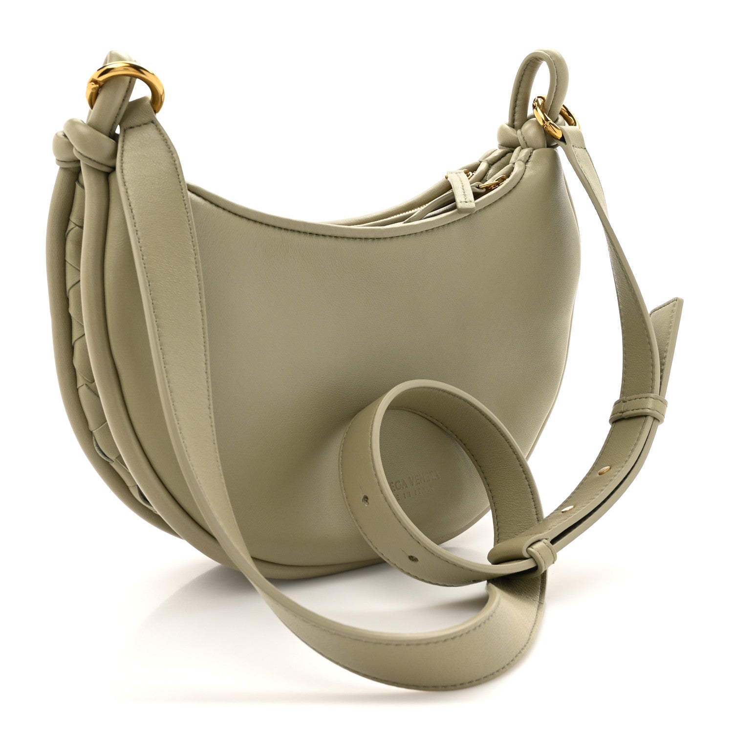 Bottega Veneta Nappa Intrecciato Small Gemelli Multipocket Bag Travertine Muse 3 of 10