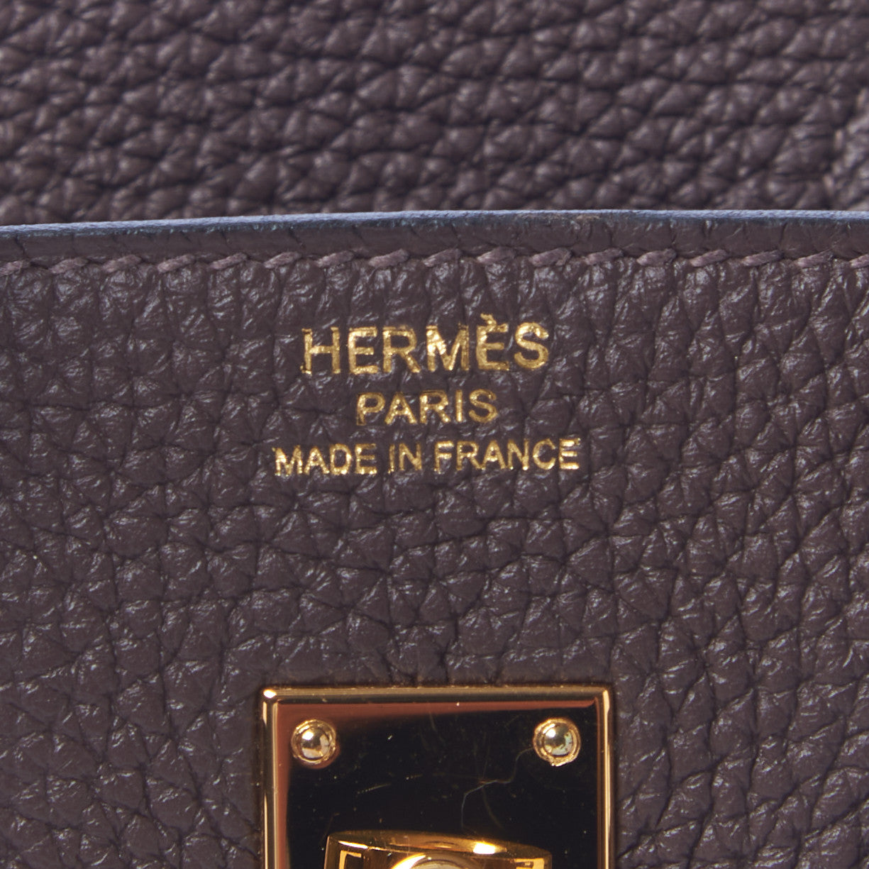 Togo Birkin 25 Chocolate