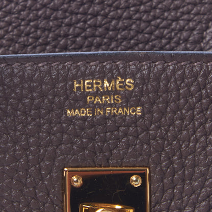 Hermes Togo Birkin 25 Chocolate 24 of 33
