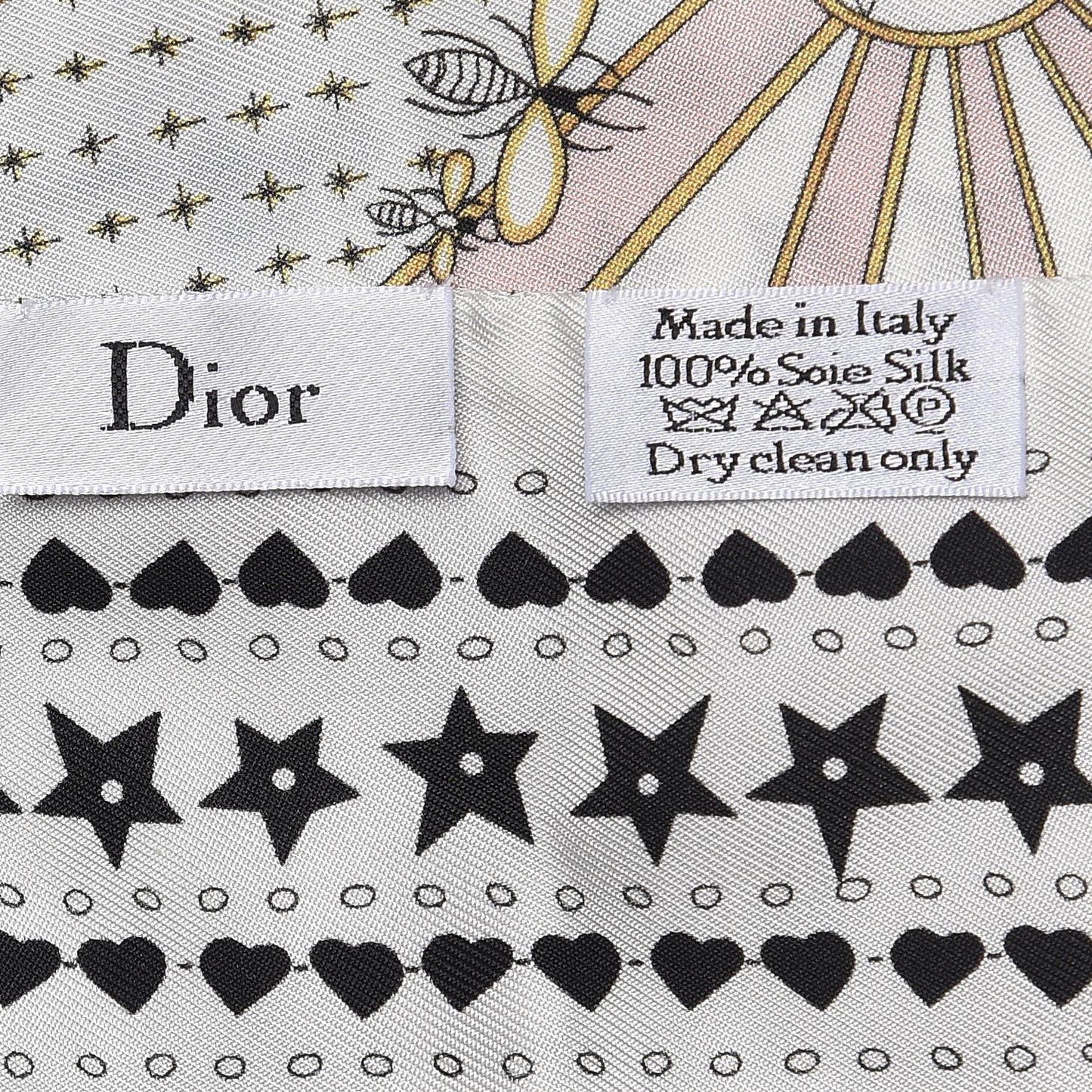 Silk High Priestess Tarot Mitzah Scarf Off White