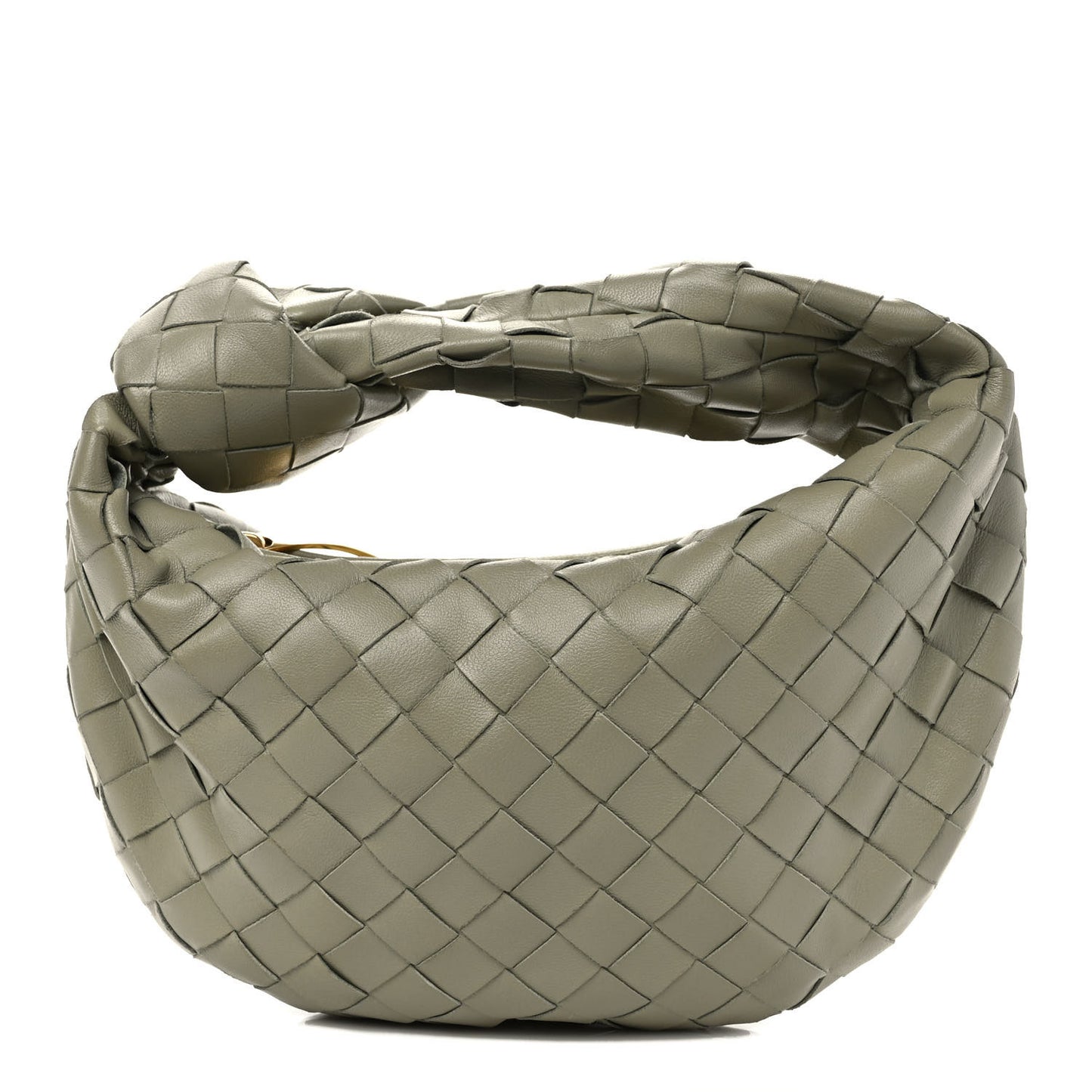 Nappa Intrecciato Mini Jodie Travertine