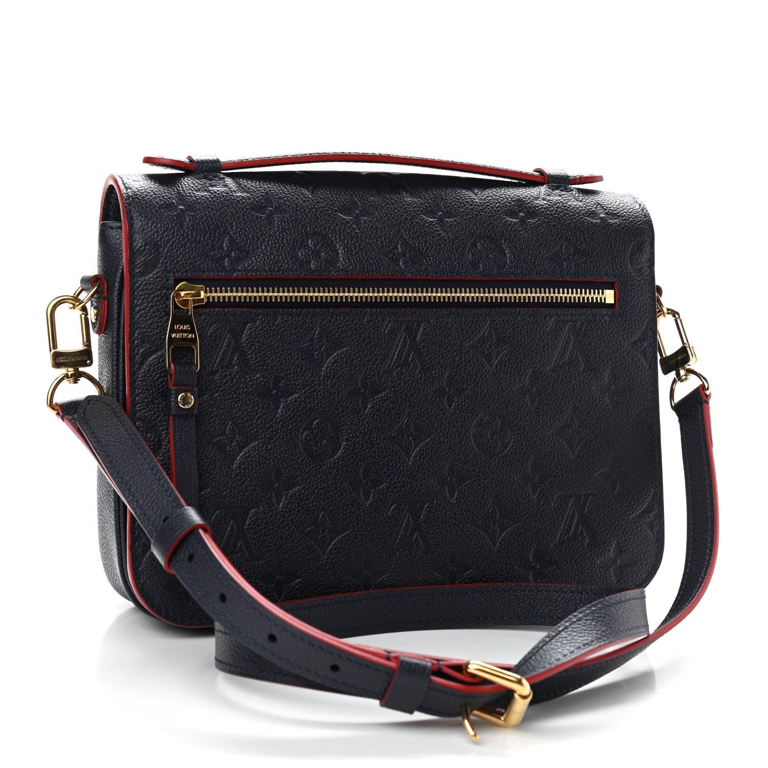 Louis Vuitton Empreinte Pochette Metis Marine Rouge 3 of 11