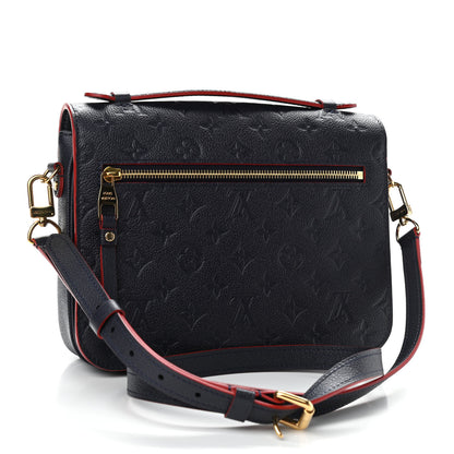 Louis Vuitton Empreinte Pochette Metis Marine Rouge 3 of 11