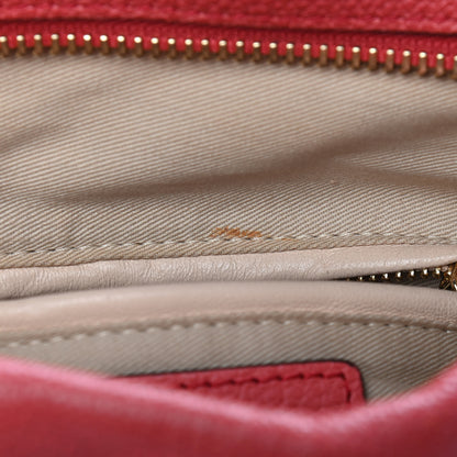 Chloe Calfskin Small Paraty Scarlet Red 8 of 10