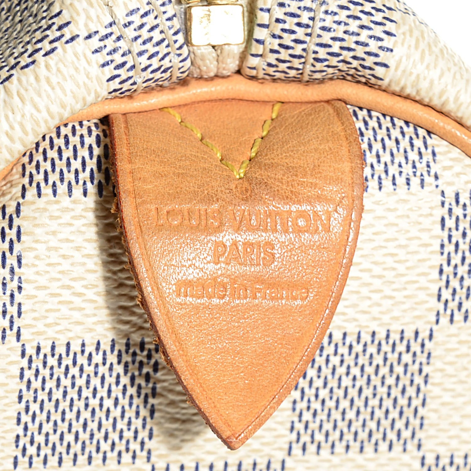 Louis Vuitton Damier Azur Speedy 30 6 of 7