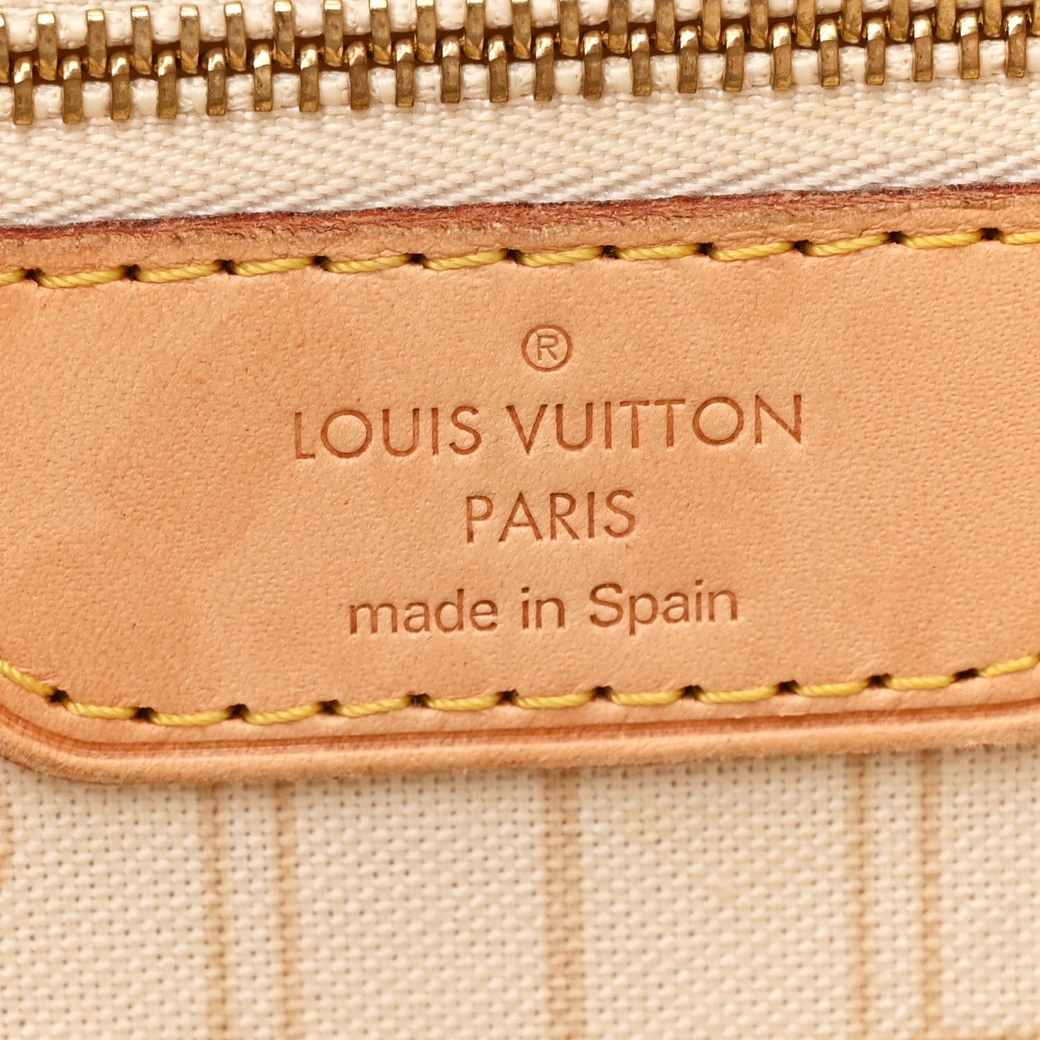 Louis Vuitton Damier Azur Neverfull MM 6 of 11