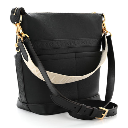 Louis Vuitton Calfskin Cruiser GM Black 3 of 9