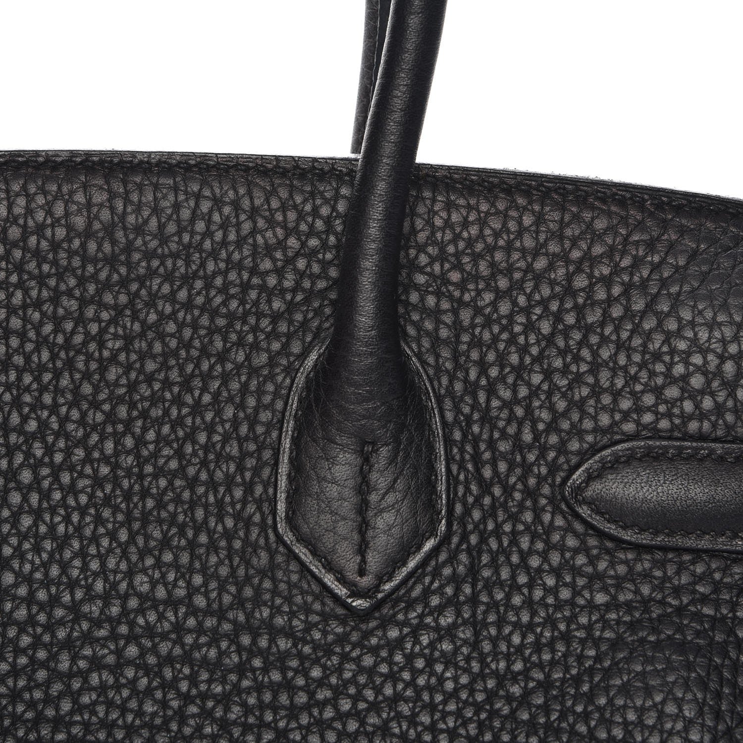 Hermes Taurillon Clemence Birkin 30 Black 28 of 29