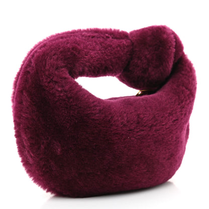 Bottega Veneta Shearling Mini Jodie Mystic 3 of 8