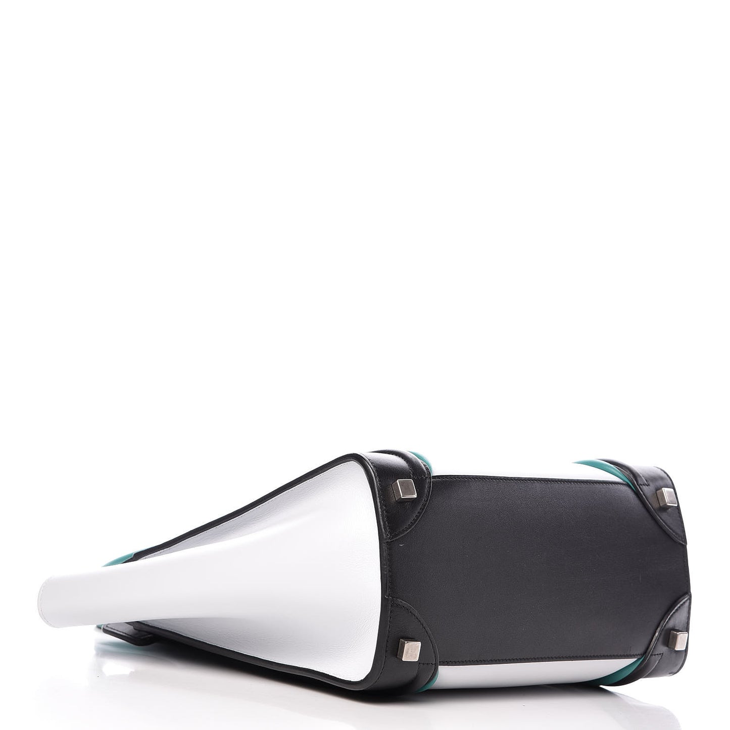 Smooth Calfskin Micro Tri-Color Luggage Frost