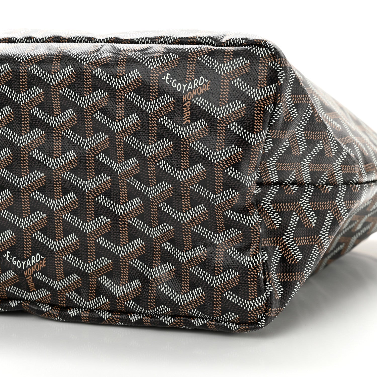 Goyard Goyardine Saint Louis PM Black Gold 11 of 11