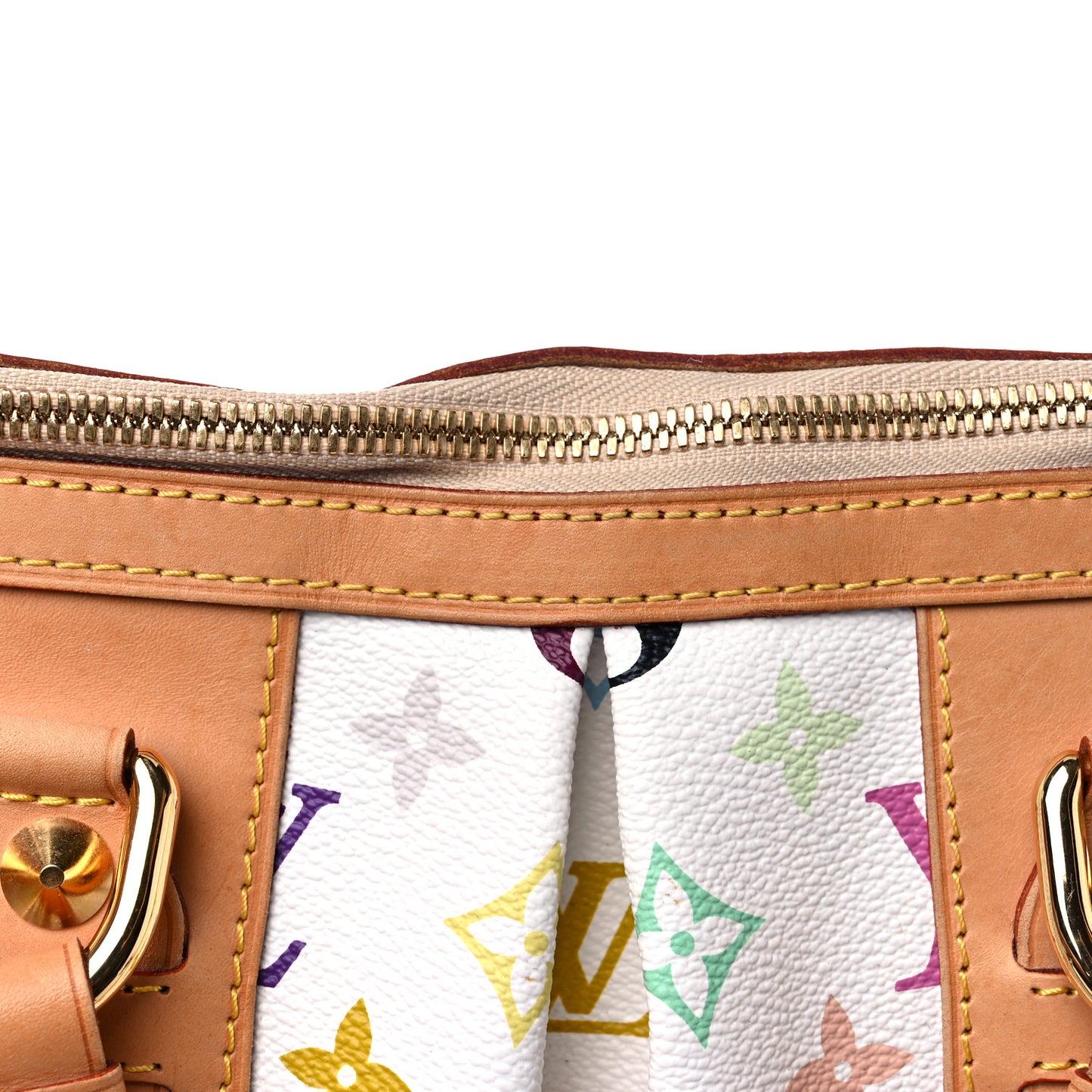 Monogram Multicolor Courtney GM White