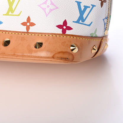 Louis Vuitton Monogram Multicolor Alma White 13 of 16