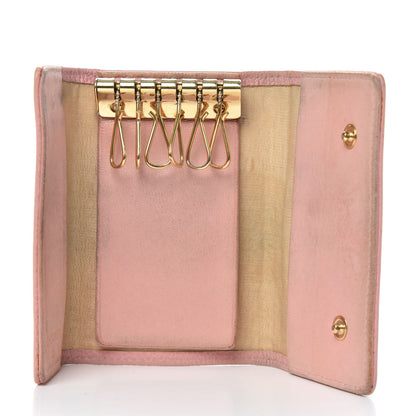 Chanel Caviar Timeless CC 6 Key Holder Case Pink 5 of 12