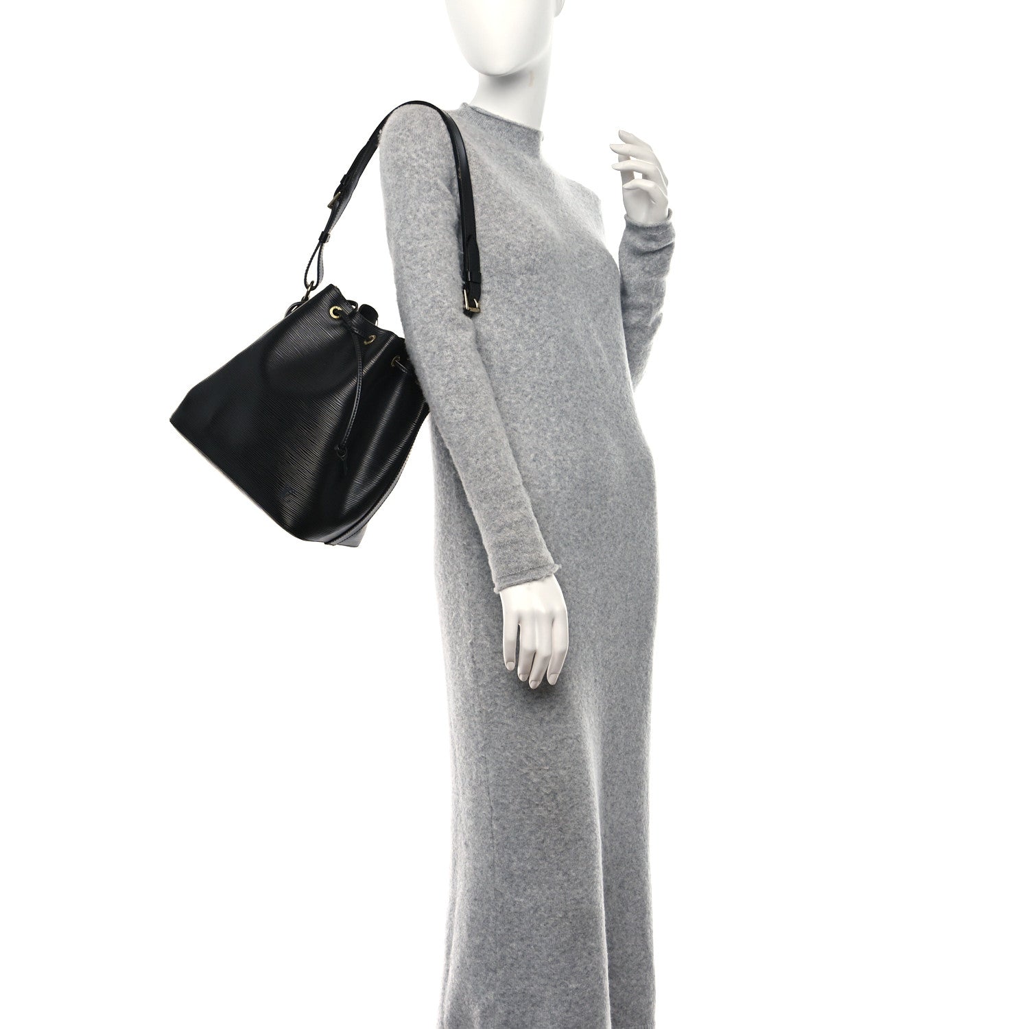 Louis Vuitton Epi Petit Noe Black 2 of 13