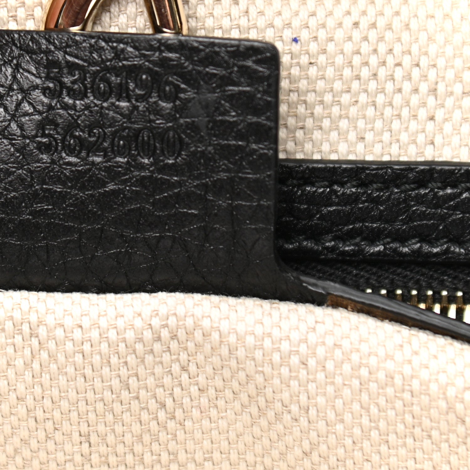 Gucci Pebbled Calfskin Medium Soho Chain Shoulder Bag Black 8 of 11