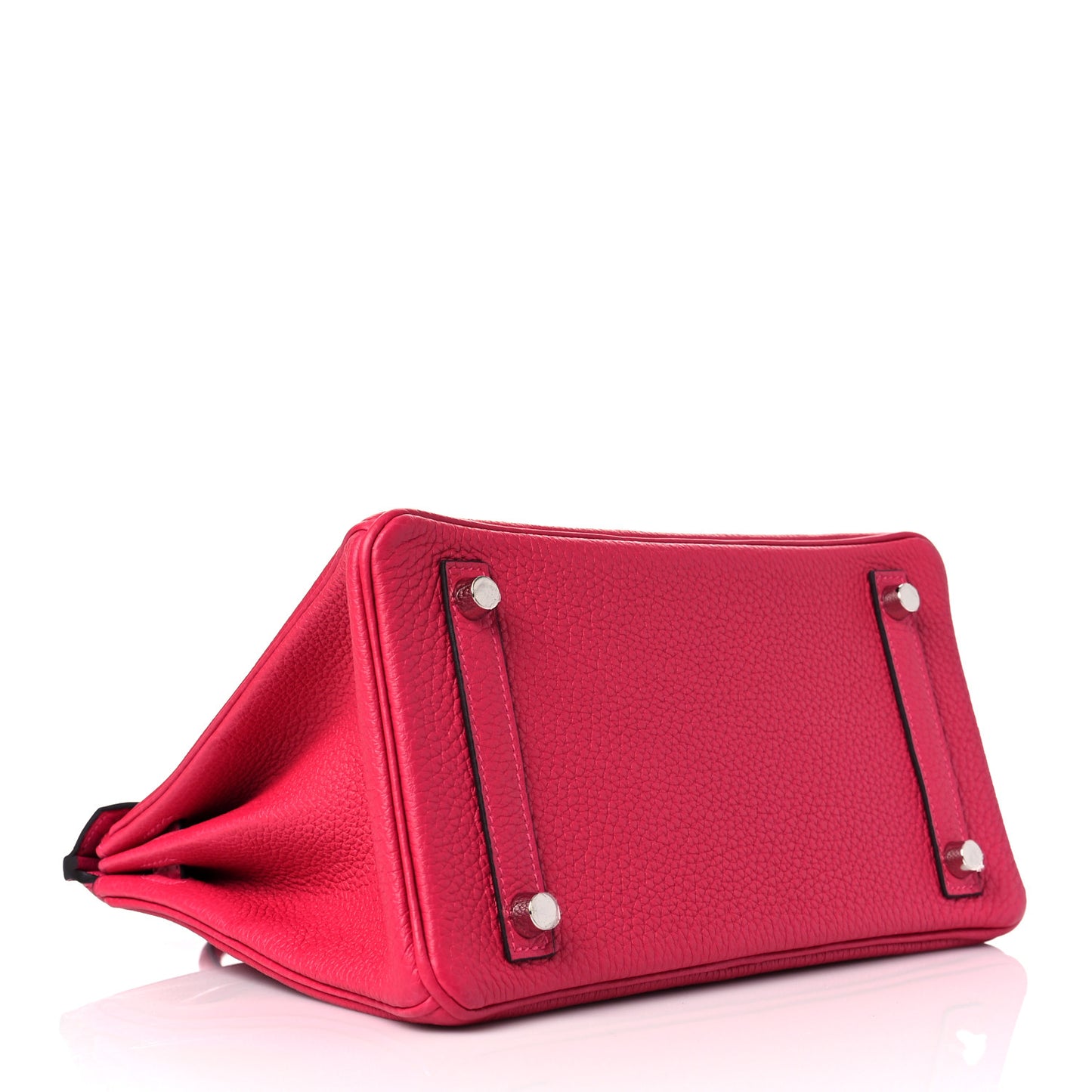 Togo Matte Alligator Birkin Touch 25 Framboise