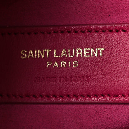 Saint Laurent Smooth Calfskin Le 5 A 7 Hobo Bubblegum 6 of 12