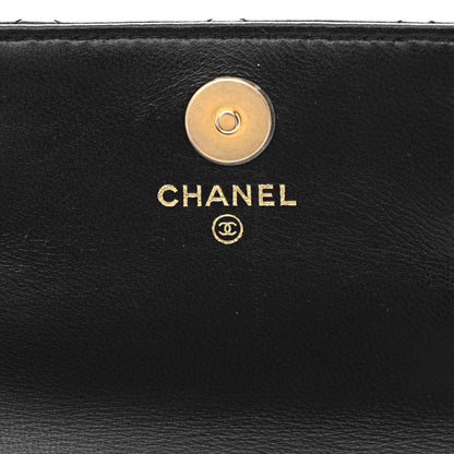 Chanel Lambskin Quilted Coco Clips Single Flap Black 7 of 15