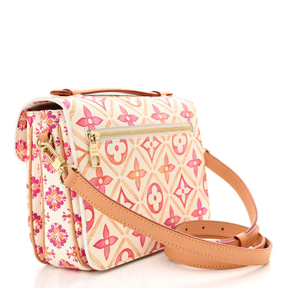 Louis Vuitton Monogram Tiles By The Pool Pochette Metis MM Coral 3 of 9