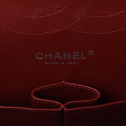 Chanel Caviar Quilted Jumbo Double Flap Dark Red 6 of 9