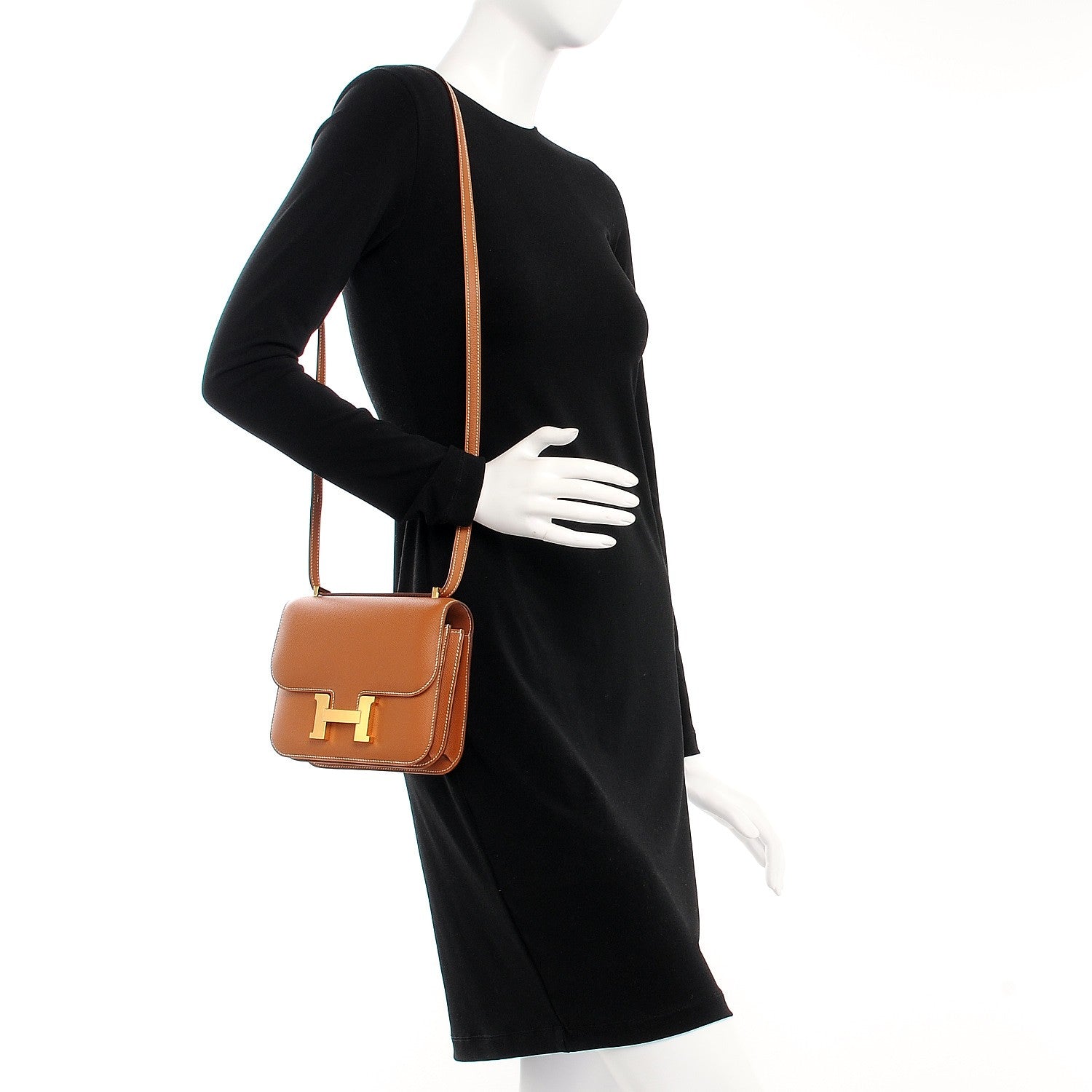 Hermes Epsom Constance 18 Gold 2 of 8