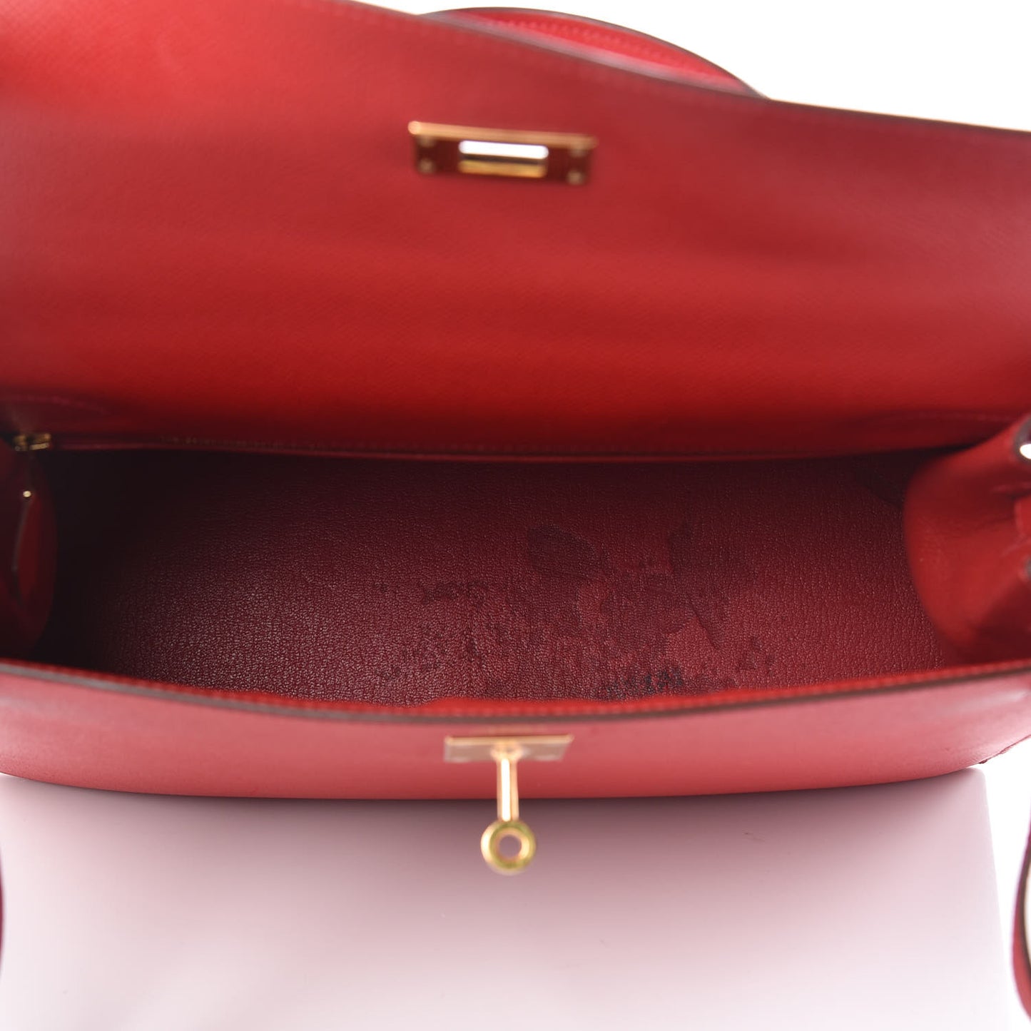 Epsom Kelly Sellier 32 Rouge Casaque