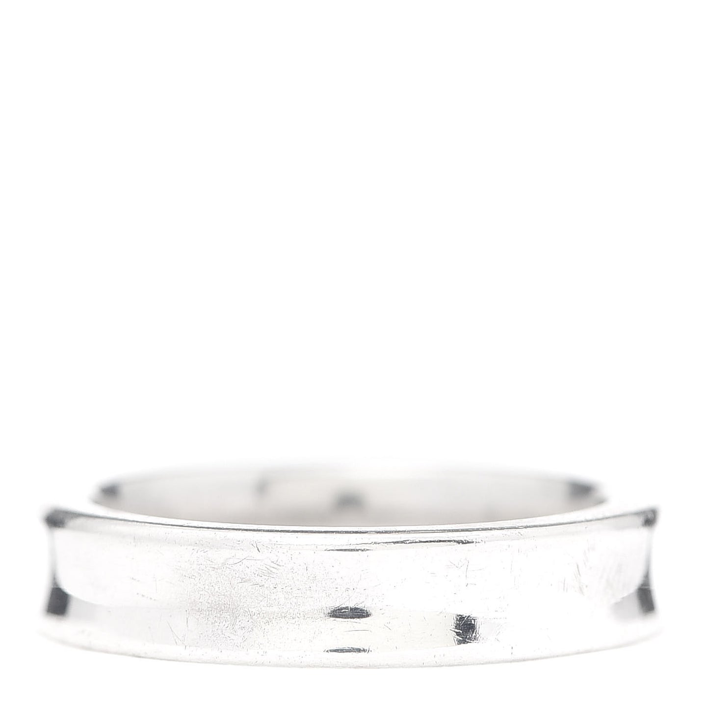 Sterling Silver Narrow 1837 Band Ring 46 3.75