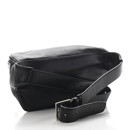 Saint Laurent Calfskin Monogram Belt Bag Black 3 of 8