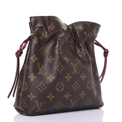 Louis Vuitton Monogram Pouch Noe Fuchsia 3 of 12