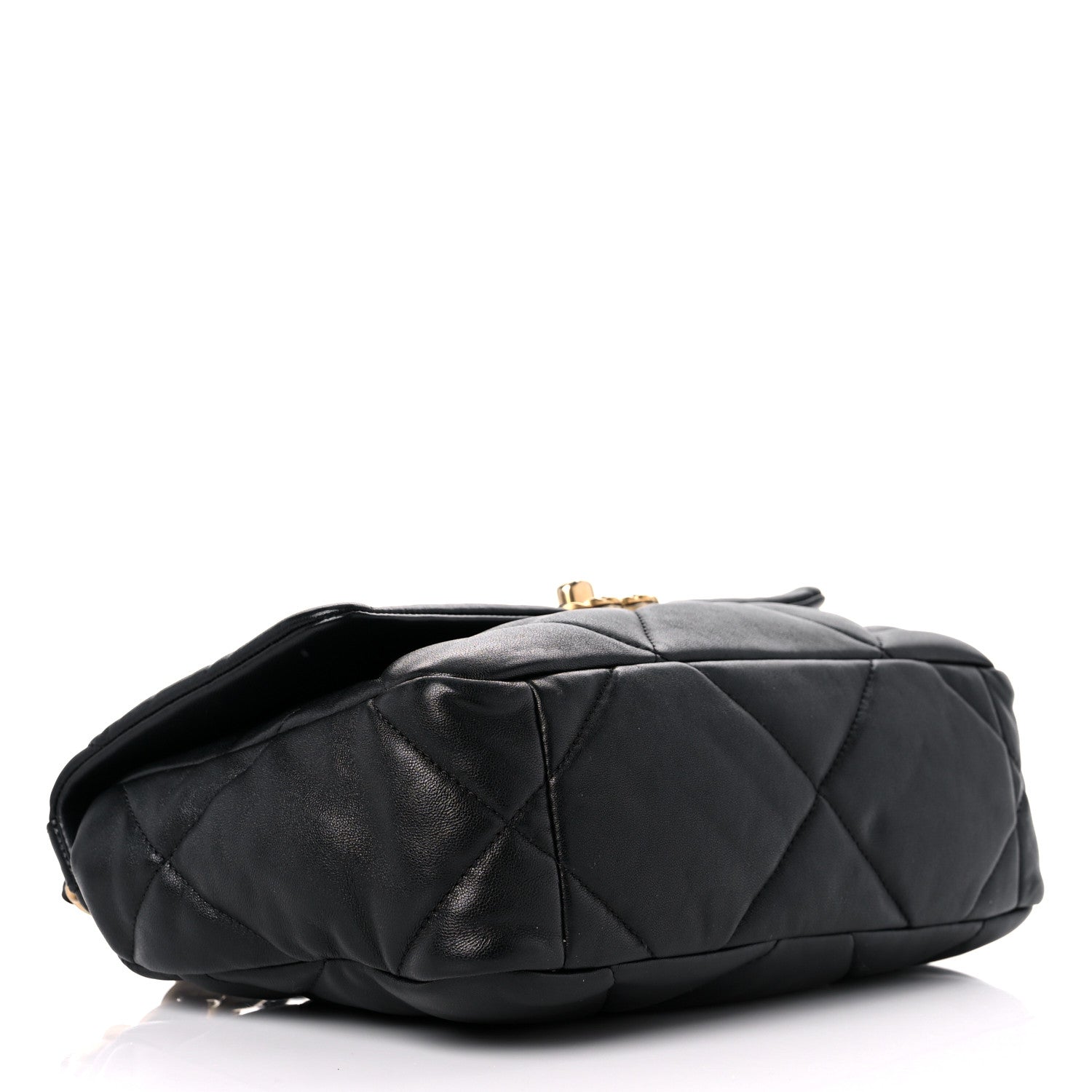 Chanel Lambskin Quilted Medium Chanel 19 Flap Black 4 of 14