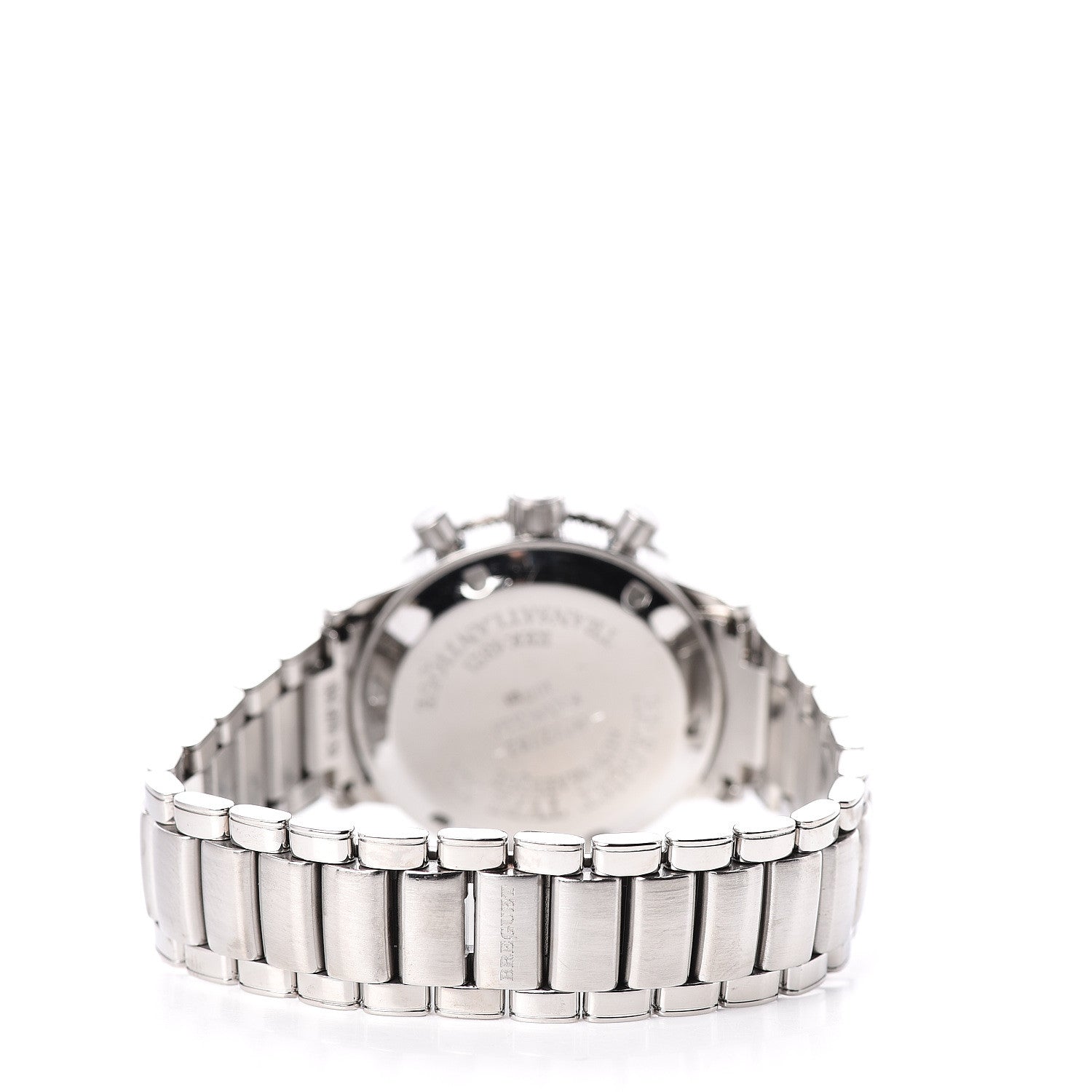 Breguet Stainless Steel Diamond Bezel Sapphire Blue Mother of Pearl 33mm Type XX Transatlantique Automatic Watch 4821ST/59/S76 4 of 7