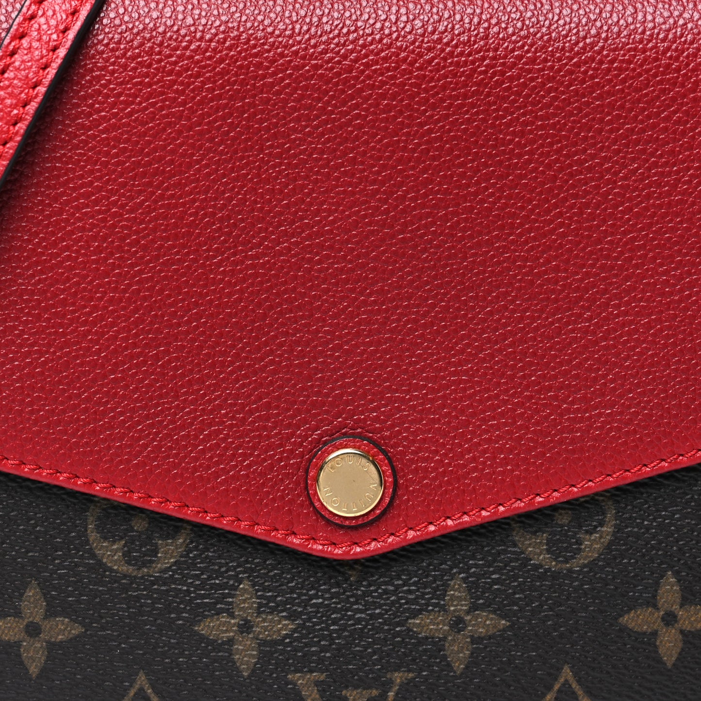 Monogram Twice Pochette Cherry