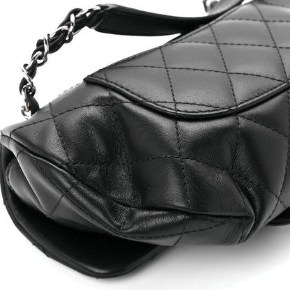 Chanel Calfskin Quilted CC Uniform Flap Belt Bag Black 12 of 13