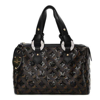 Louis Vuitton Monogram Sequins Eclipse Speedy 28 Black 1 of 11