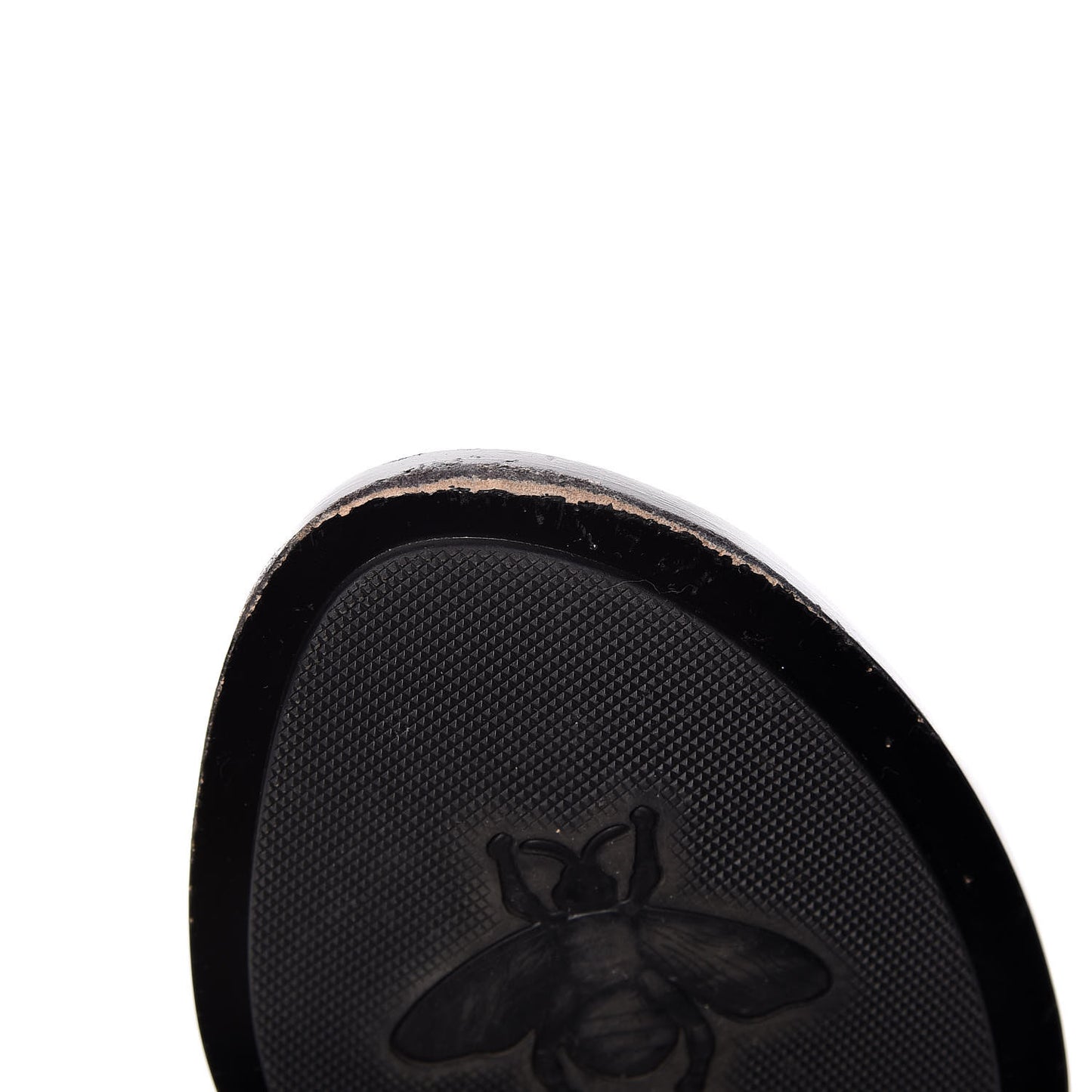 Nappa Silk Galassia GG Marmont Thong Flat Sandals 37.5 Platino