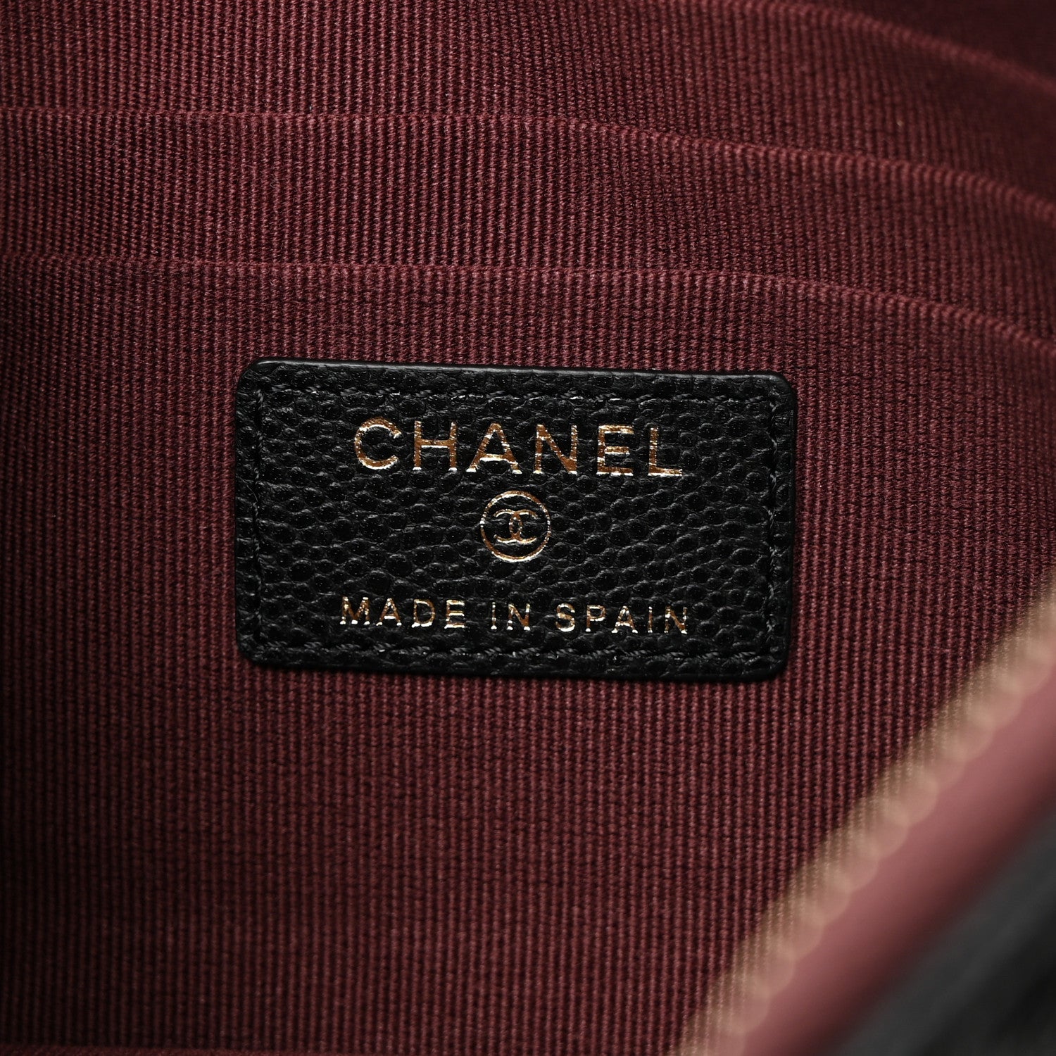 Chanel Caviar Quilted Small Pouch Black 6 of 7