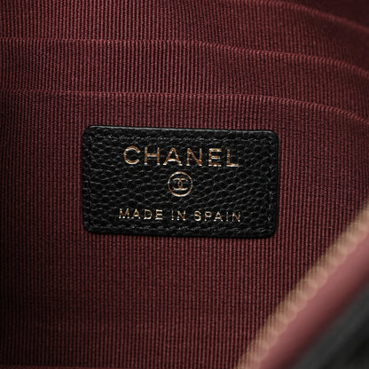 Chanel Caviar Quilted Small Pouch Black 6 of 7