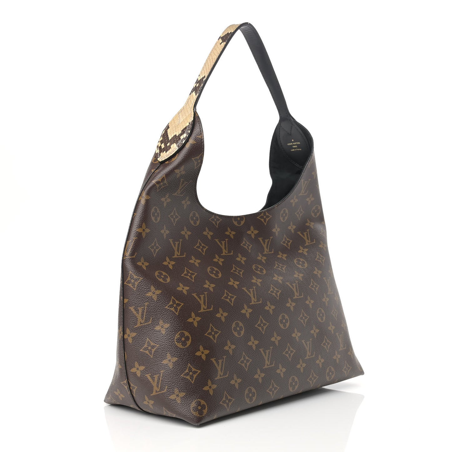 Python Monogram Flower Hobo