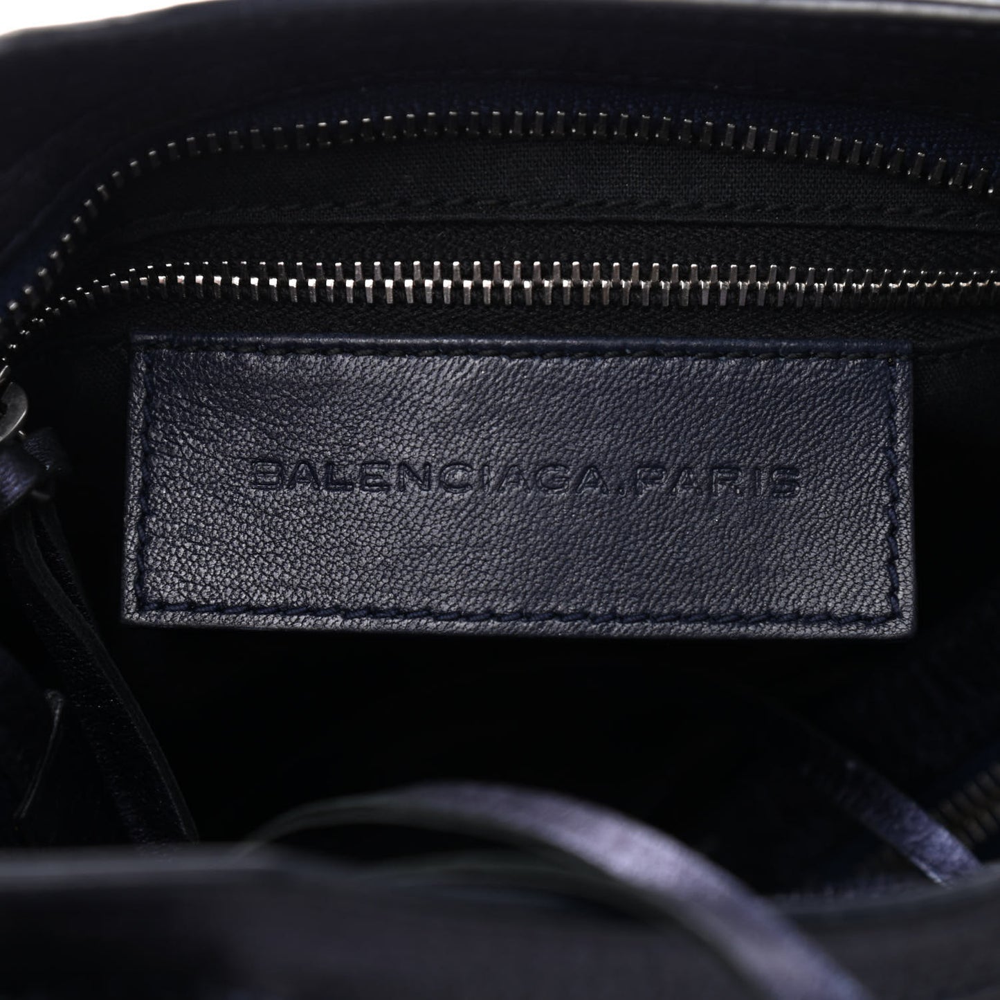 Metallic Agneau Classic Silver Hardware Mini City Maree